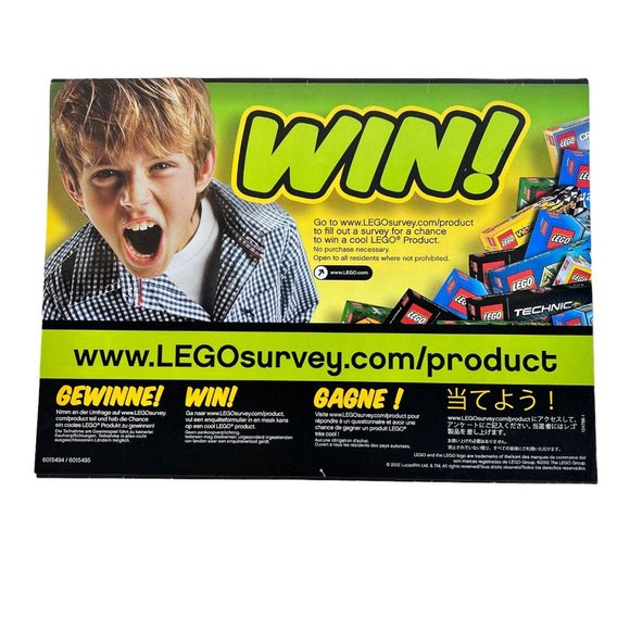 LEGO Star Wars 9516 Jabba’s Palace Instructions Only Manual 1 & 2 Book Booklet - Picture 5 of 5